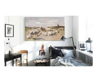 A Shepherd Resting With His Flock by Rosa Bonheur