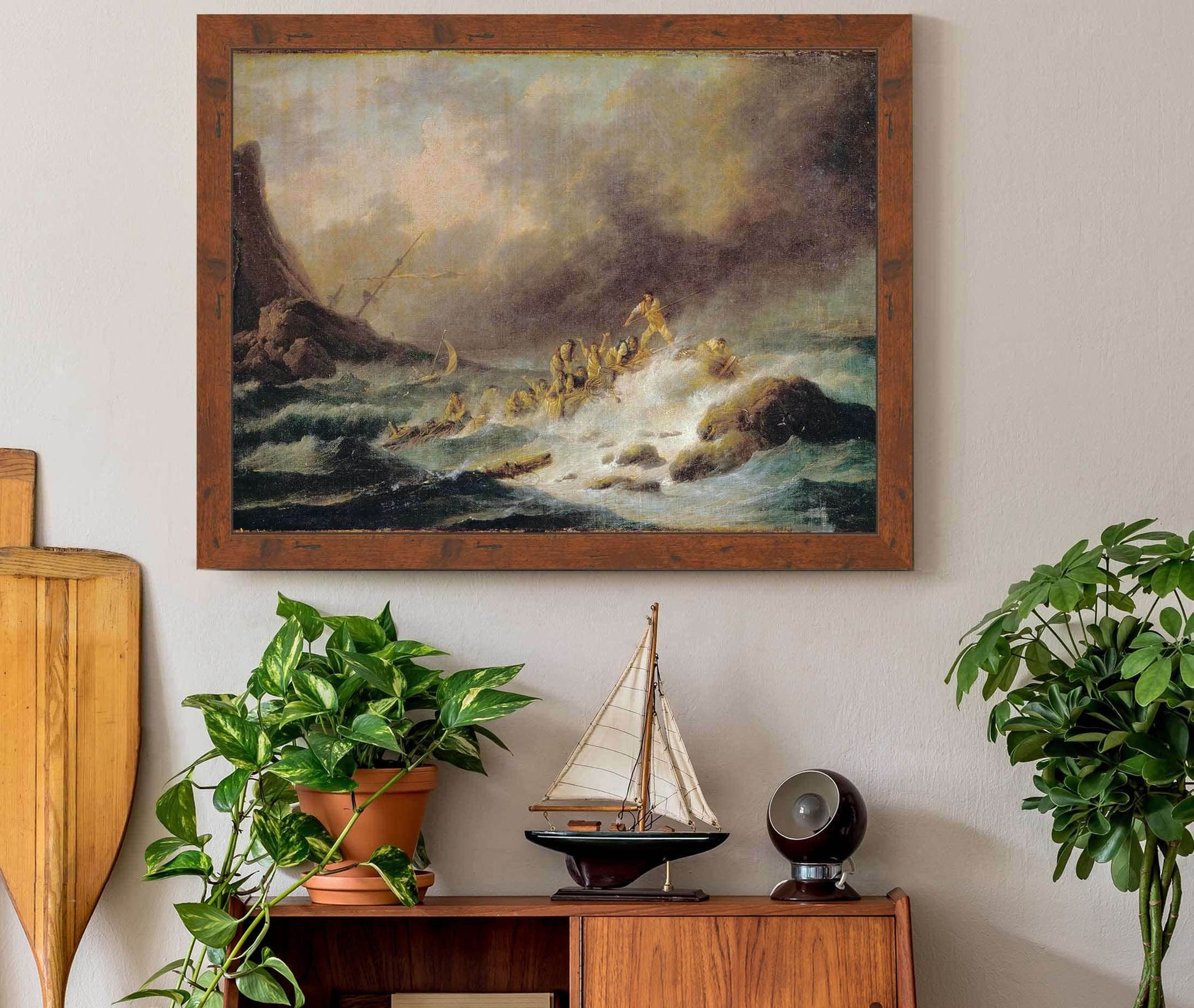A Shipwreck by Claude Joseph Vernet