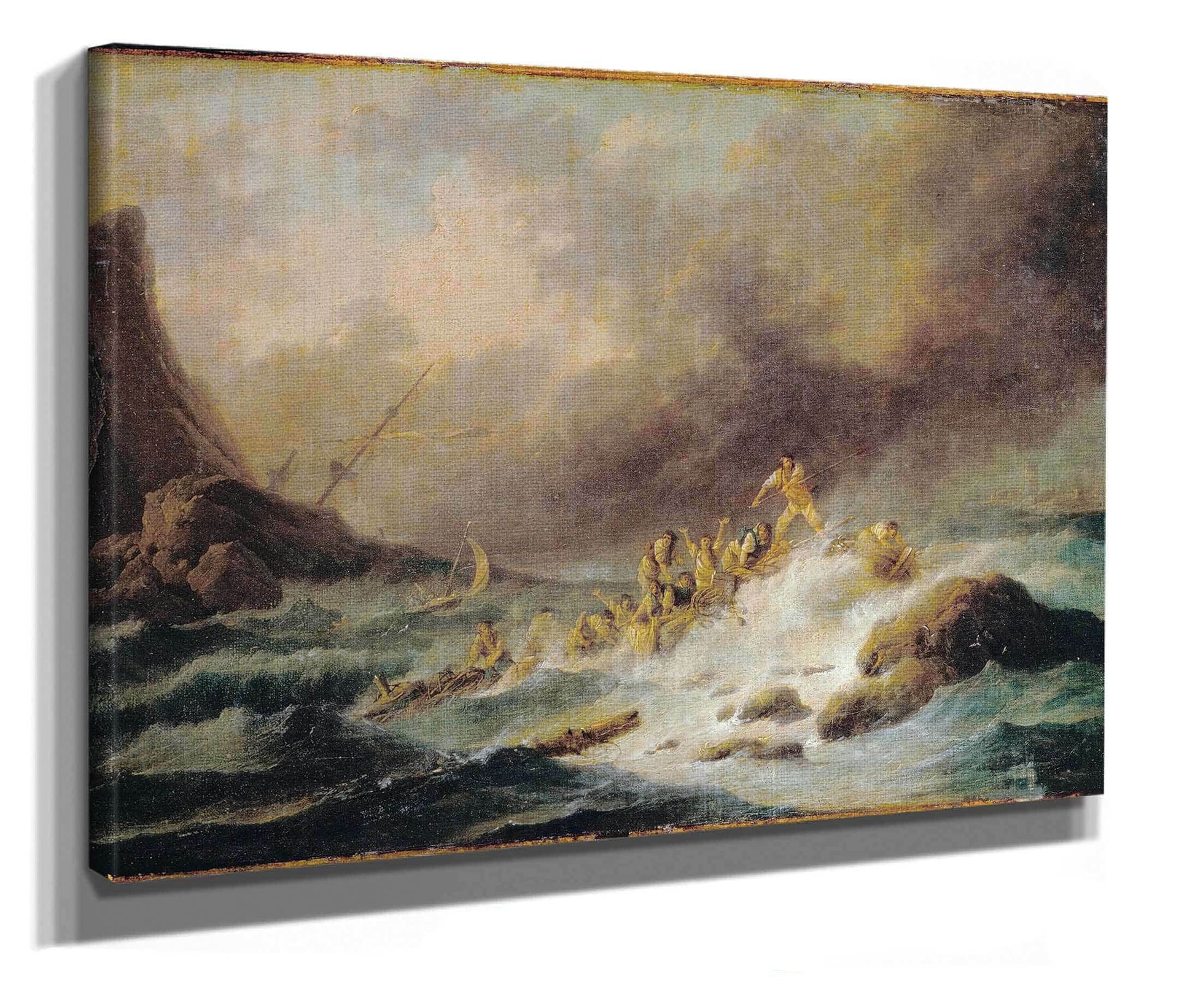 A Shipwreck by Claude Joseph Vernet