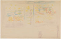 A Shop And Two Figures by Georges Seurat