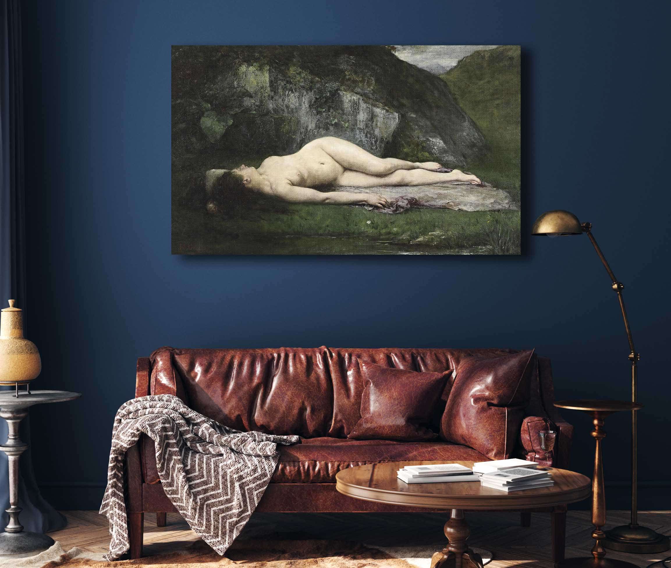 A Sleeping Bather by Henri Gervex