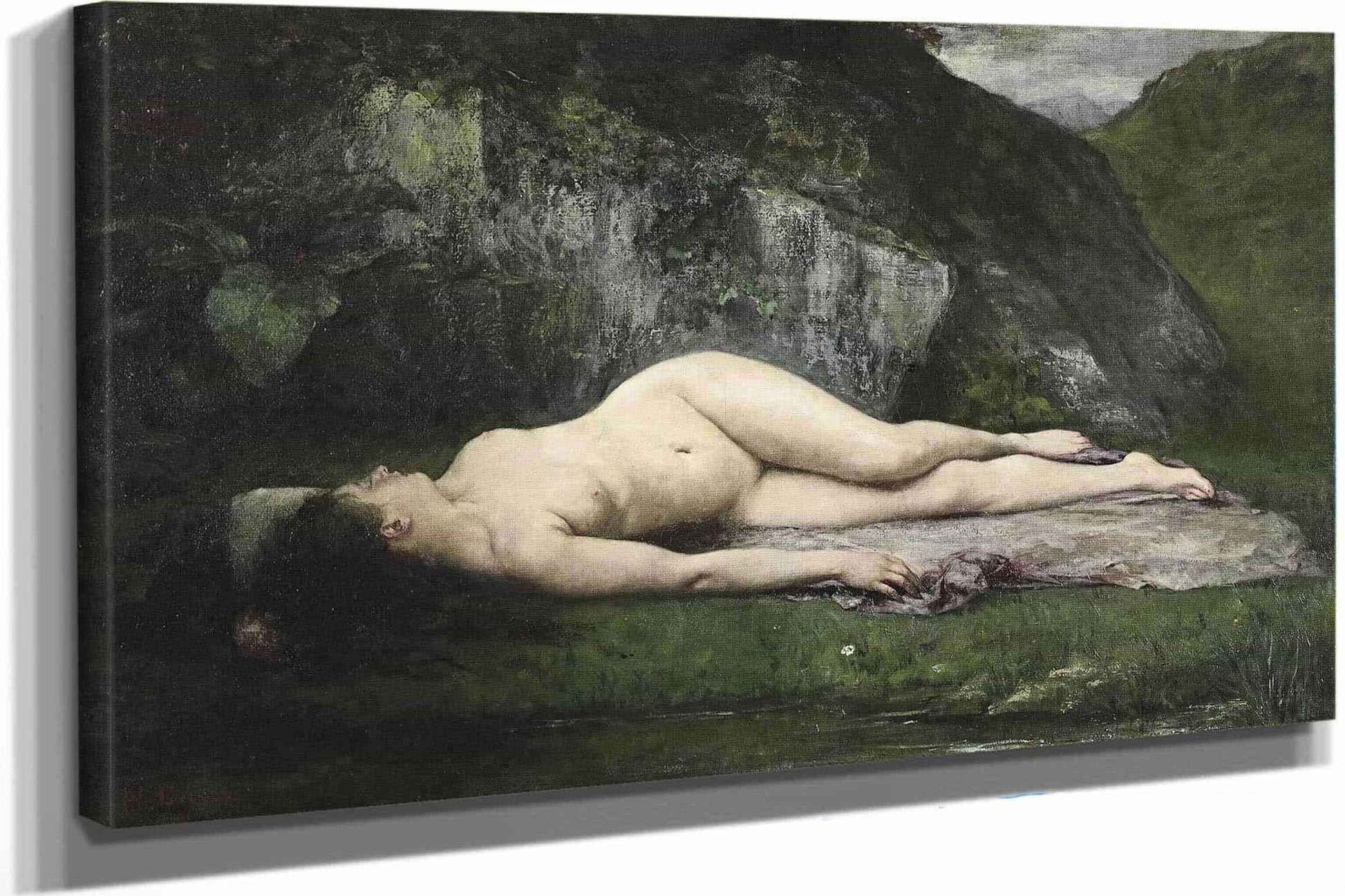 A Sleeping Bather by Henri Gervex