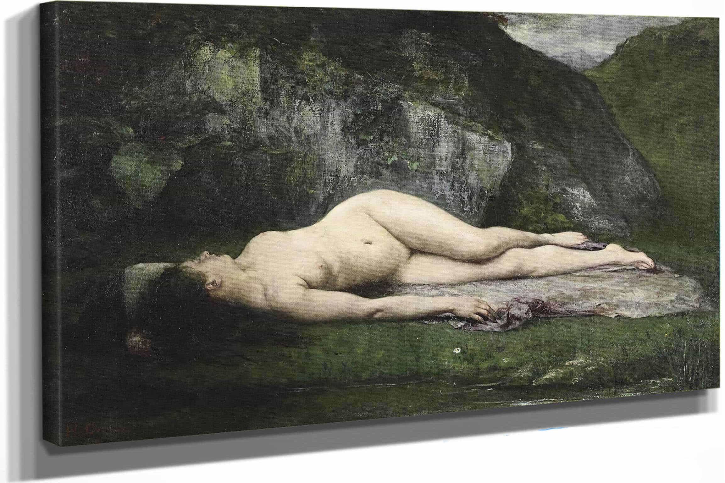 A Sleeping Bather by Henri Gervex