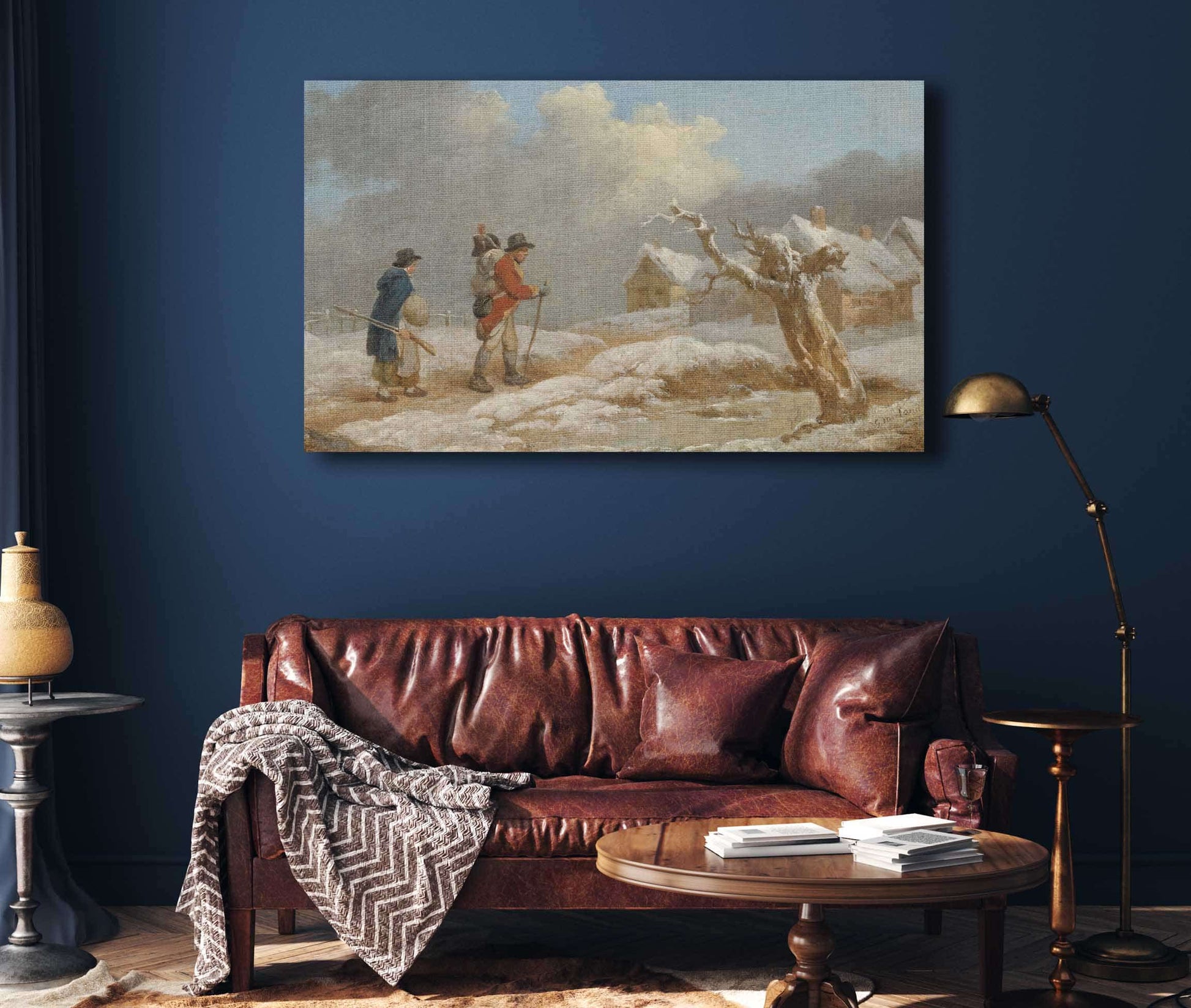 A Soldiers Return by George Morland