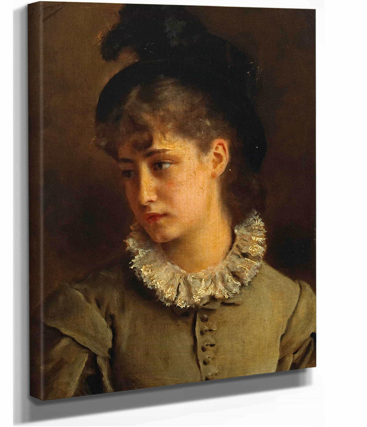 A Solemn Beauty by Gustave Jean Jacquet