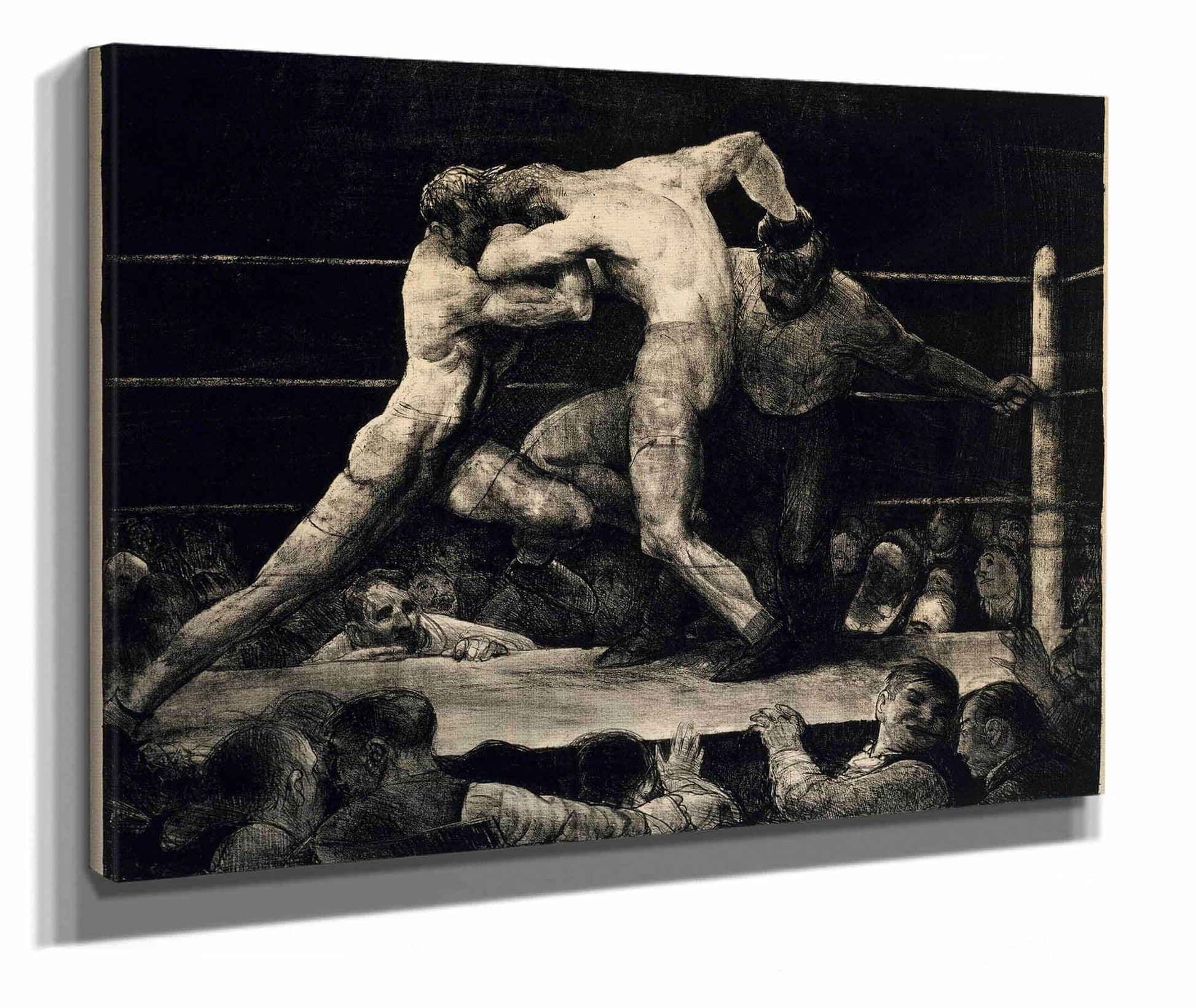 A Stag At Sharkeys by George Wesley Bellows