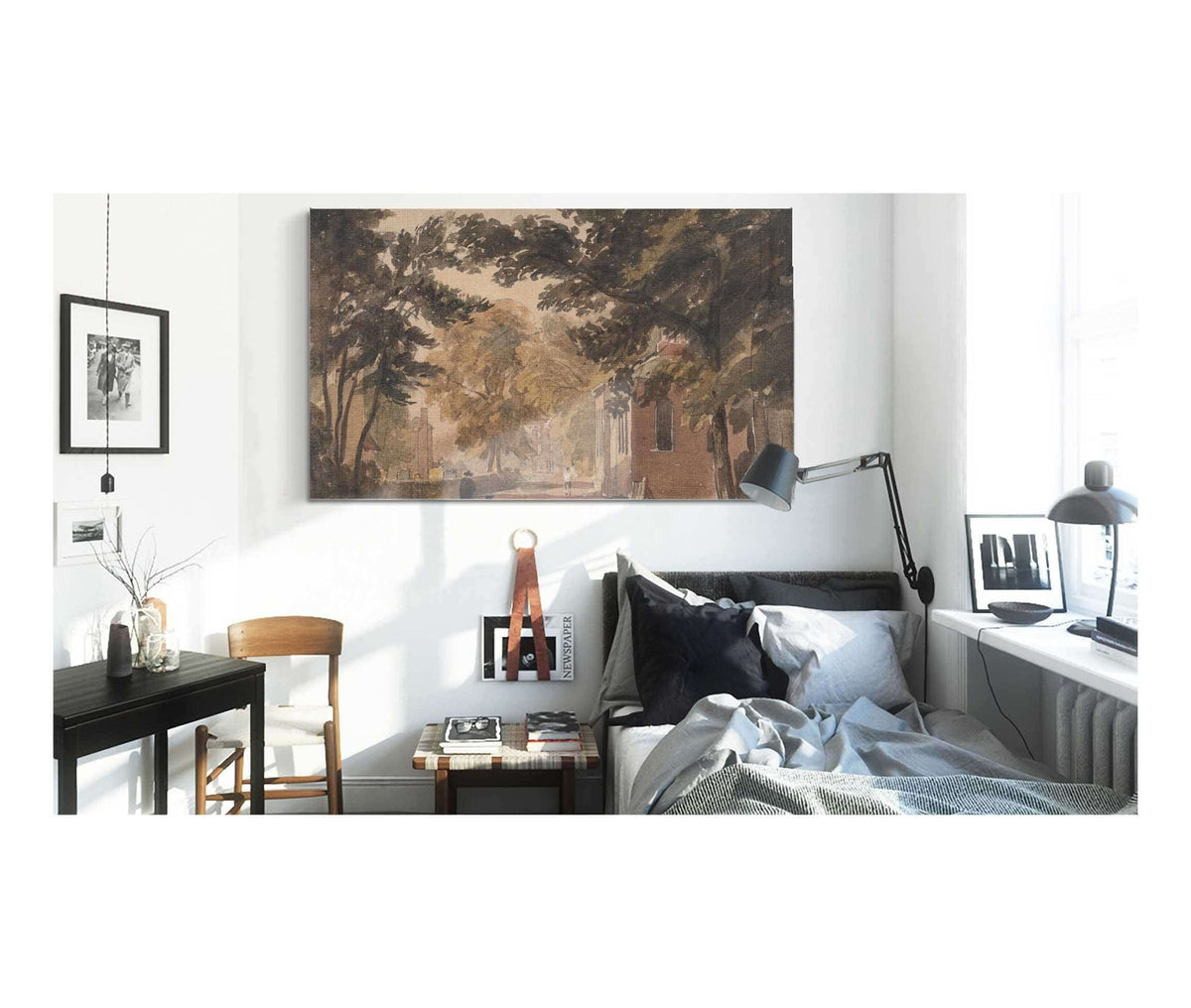 A Street In Harborne by David Cox