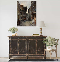 A Street In Landerneau by Johan Barthold Jongkind