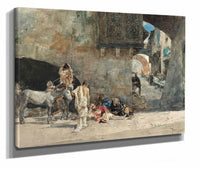 A Street In Tangiers Or by Mariano Fortuny Marsal