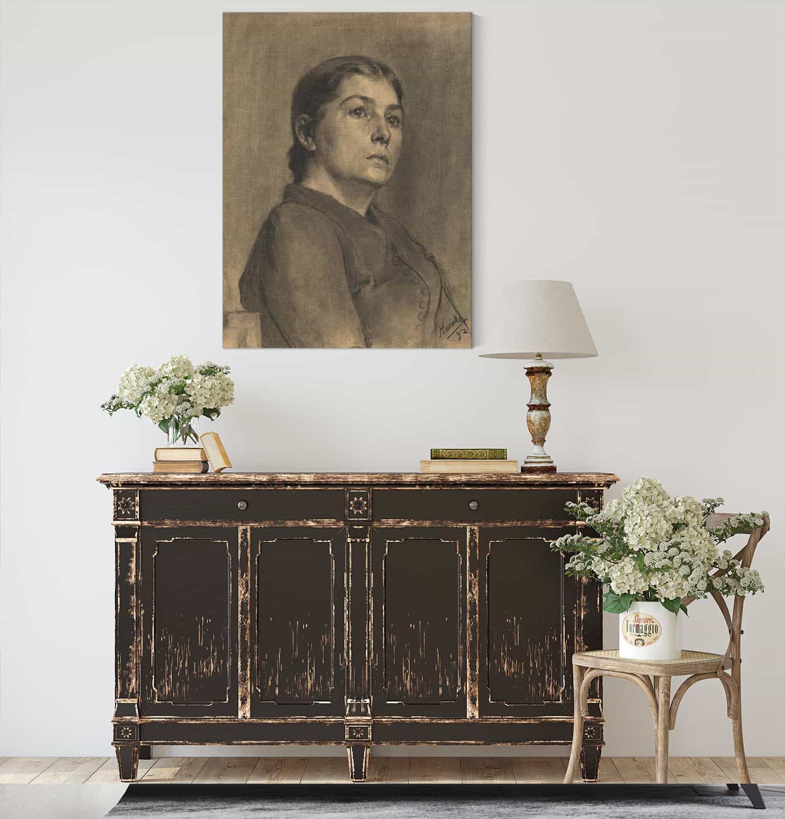A Study Of The Image Of A Woman by Jozef Hanula