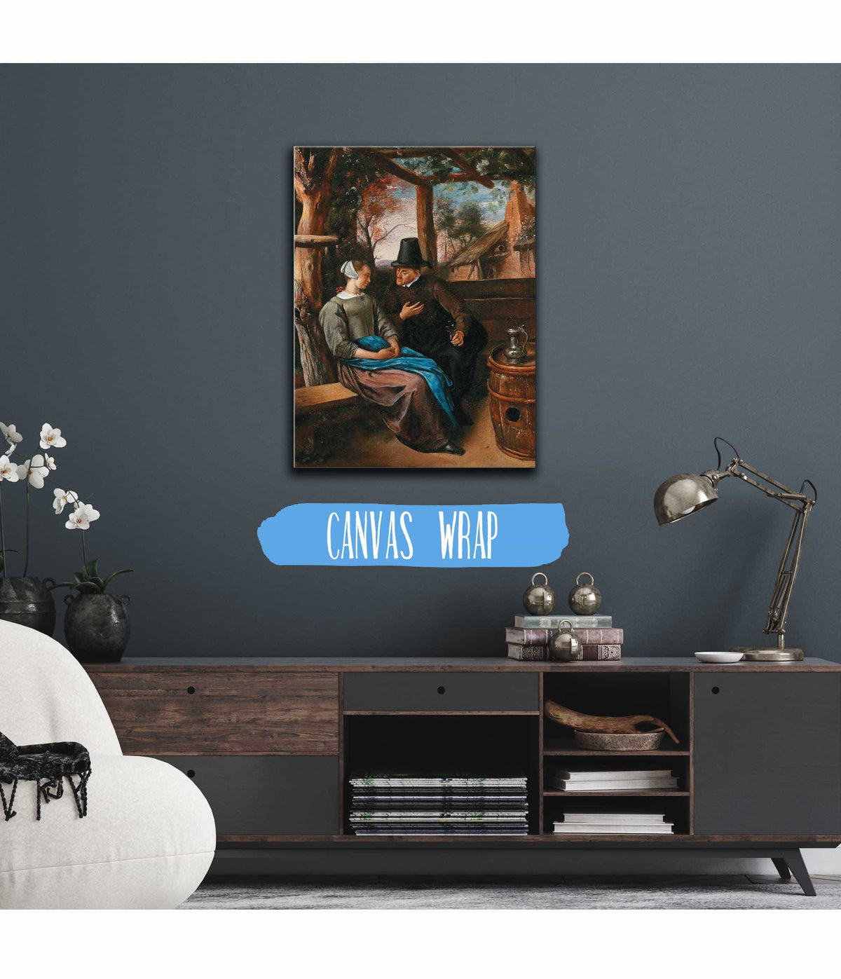 A Suitor With A Young Woman by Jan Steen