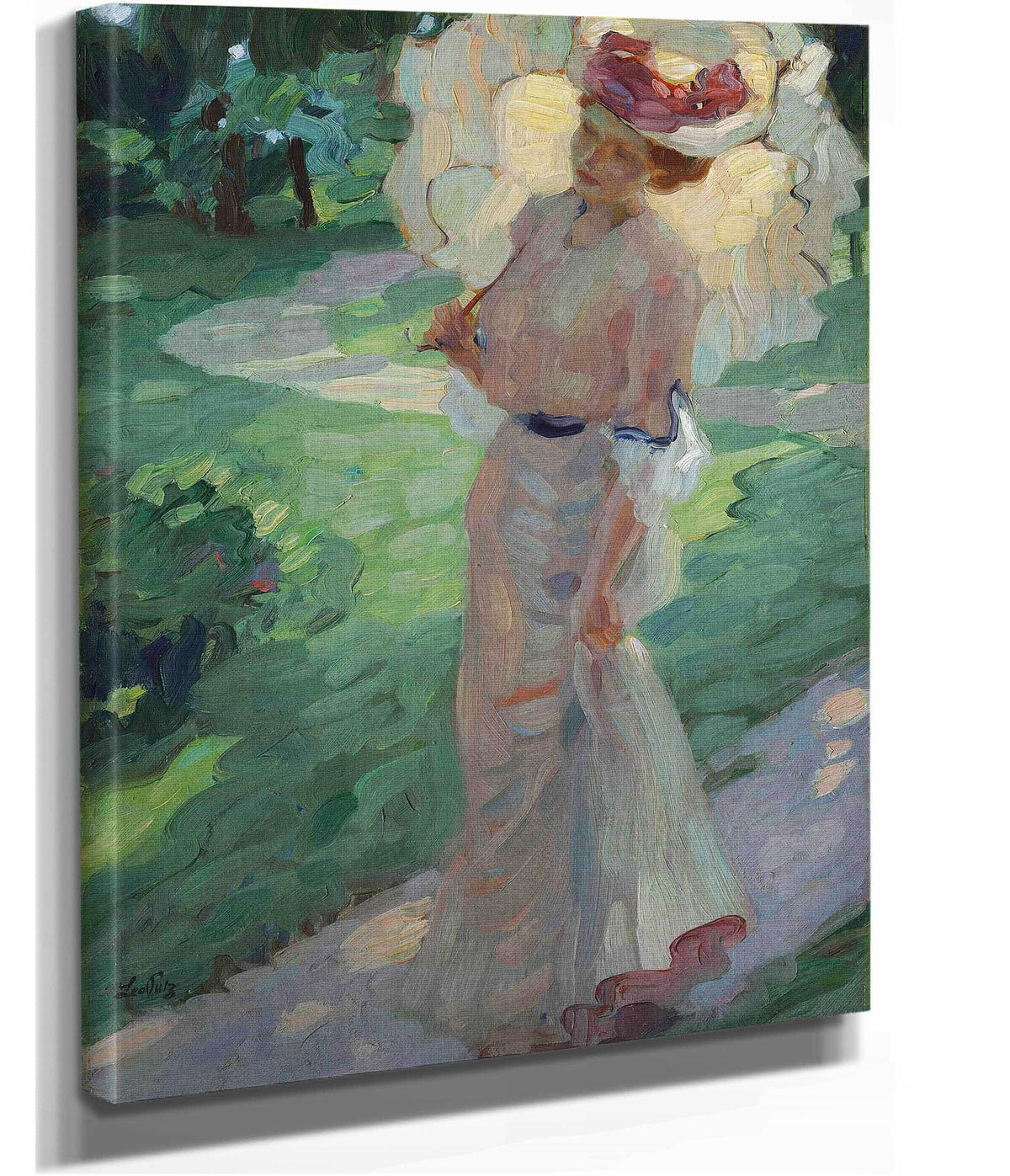 A Summer Day In The Park by Leo Putz