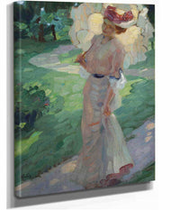 A Summer Day In The Park by Leo Putz