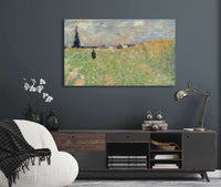 A Summer Landscape by Georges Seurat