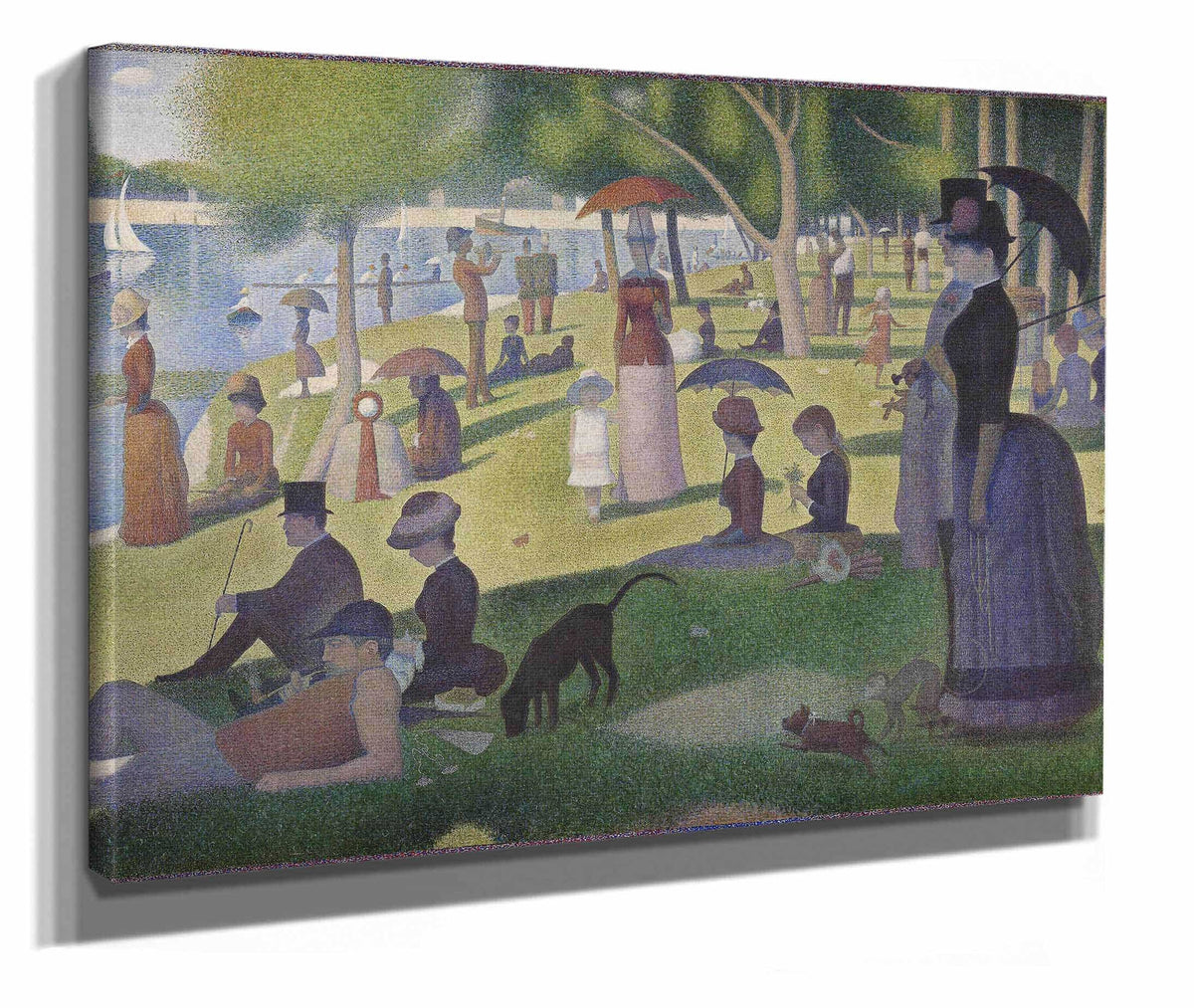 A Sunday On La Grande Jatte by Georges Seurat