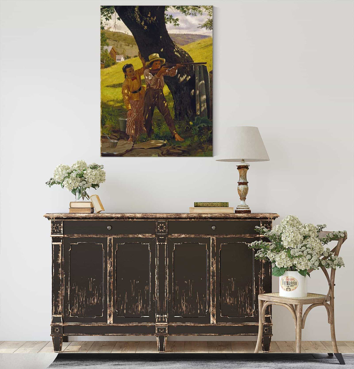 A Sure Shot by John George Brown