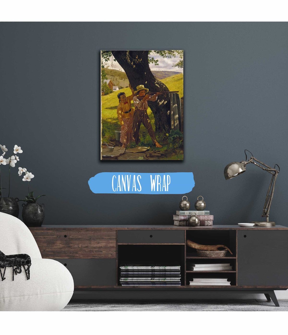 A Sure Shot by John George Brown