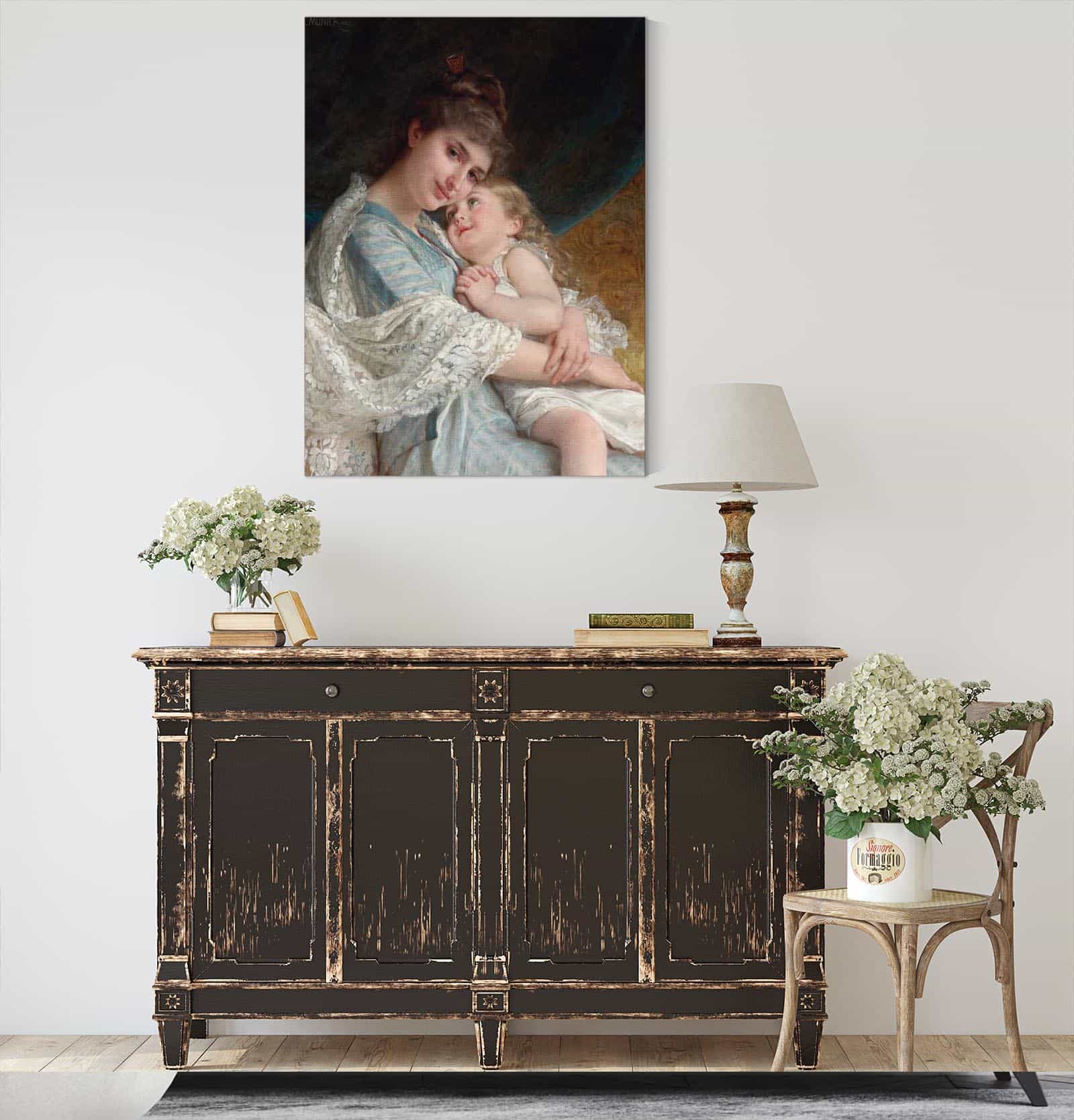 A Tender Embrace by Emile Munier