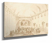 A Theatrical Performance by Francesco Guardi