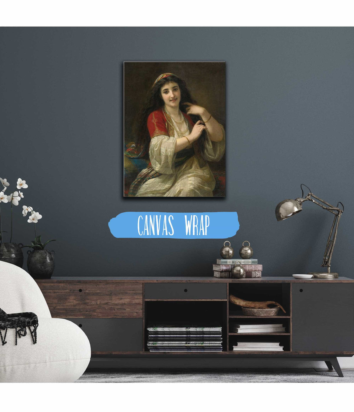 A Turkish Beauty by Hugues Merle