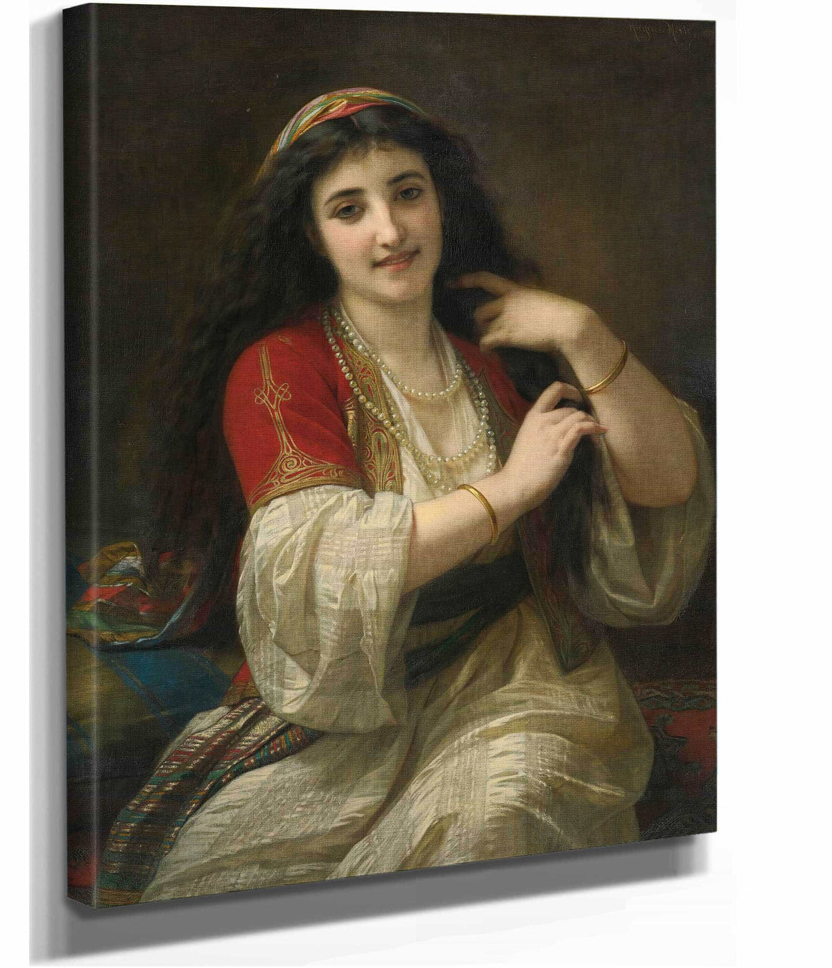 A Turkish Beauty by Hugues Merle