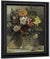 A Vase Of Flowers By Ferdinand Victor Eugene Delacroix