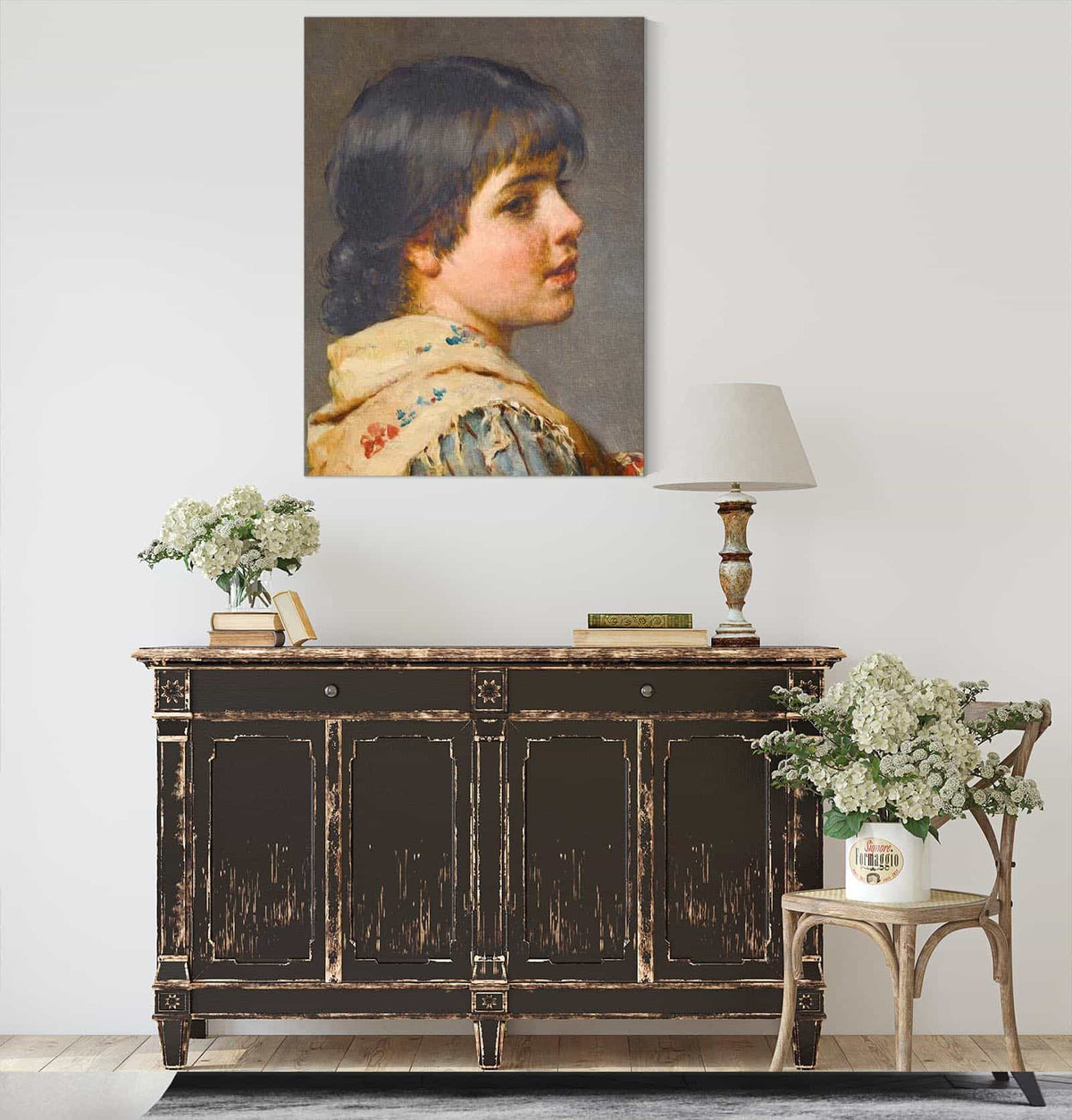 A Venetian Girl by Eugen Von Blaas