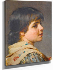 A Venetian Girl by Eugen Von Blaas