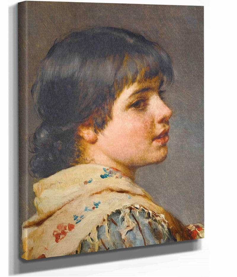 A Venetian Girl by Eugen Von Blaas