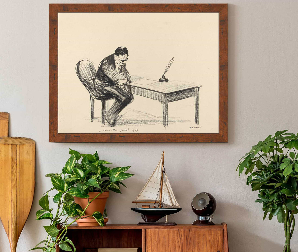 A Versailles Juillet Ii Probably by Jean Louis Forain