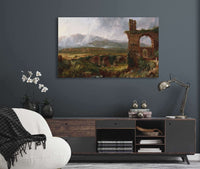 A View Near Tivoli Morning by Thomas Cole