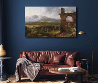 A View Near Tivoli Morning by Thomas Cole