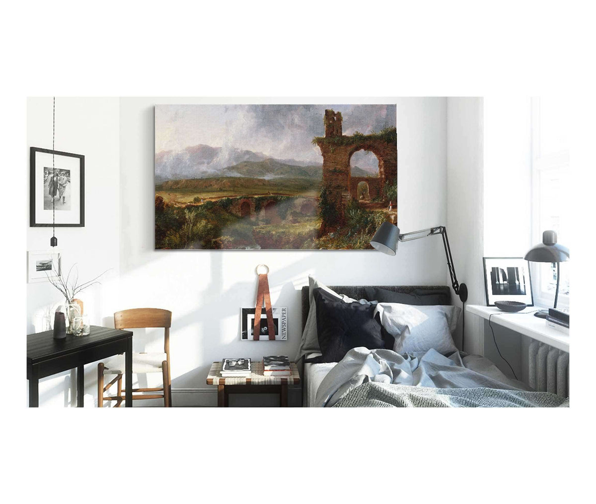 A View Near Tivoli Morning by Thomas Cole