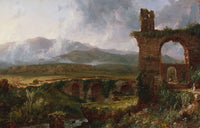 A View Near Tivoli Morning by Thomas Cole