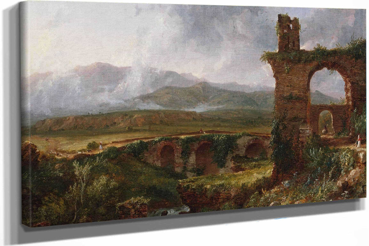 A View Near Tivoli Morning by Thomas Cole