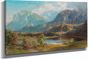 A View Of Neuschwanstein by Edward Theodore Compton