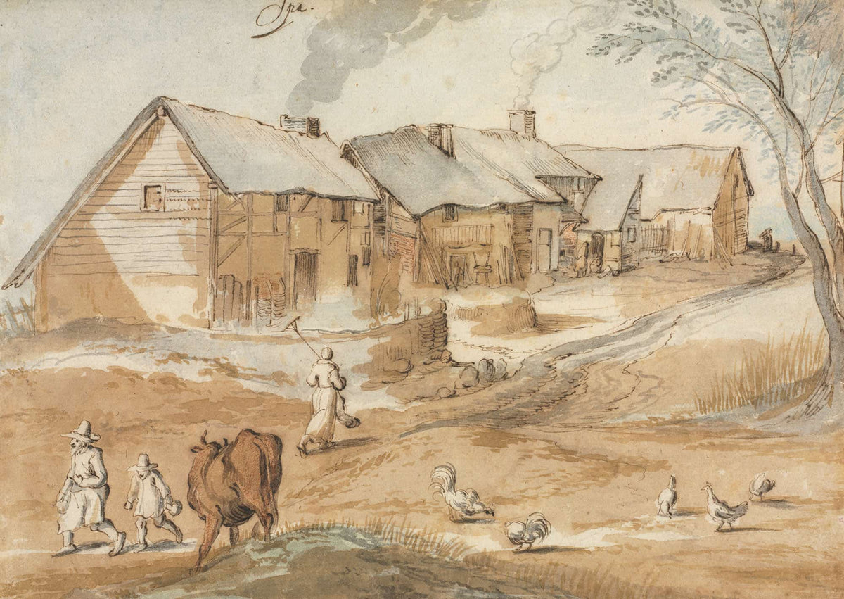 A View Of Spa by Jan Brueghel The Elder