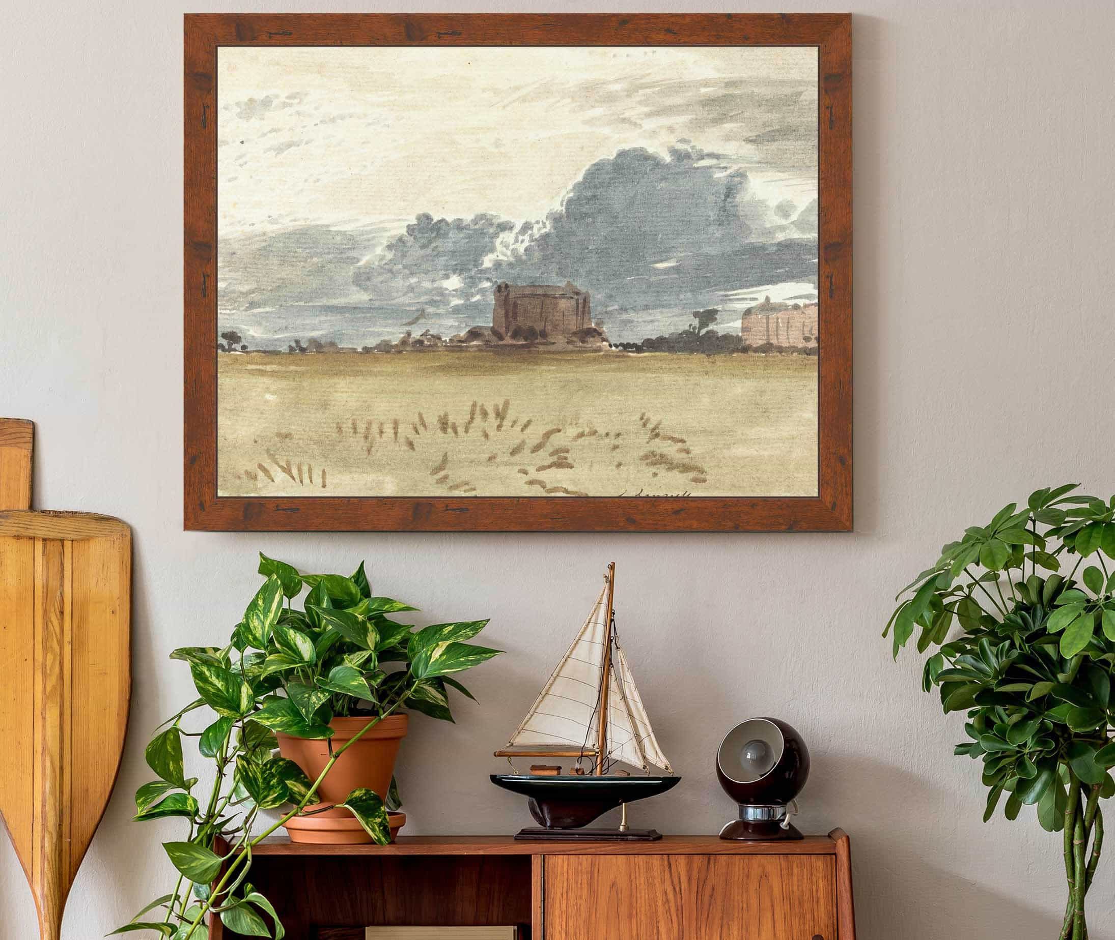 A View Of The Fens by John Linnell