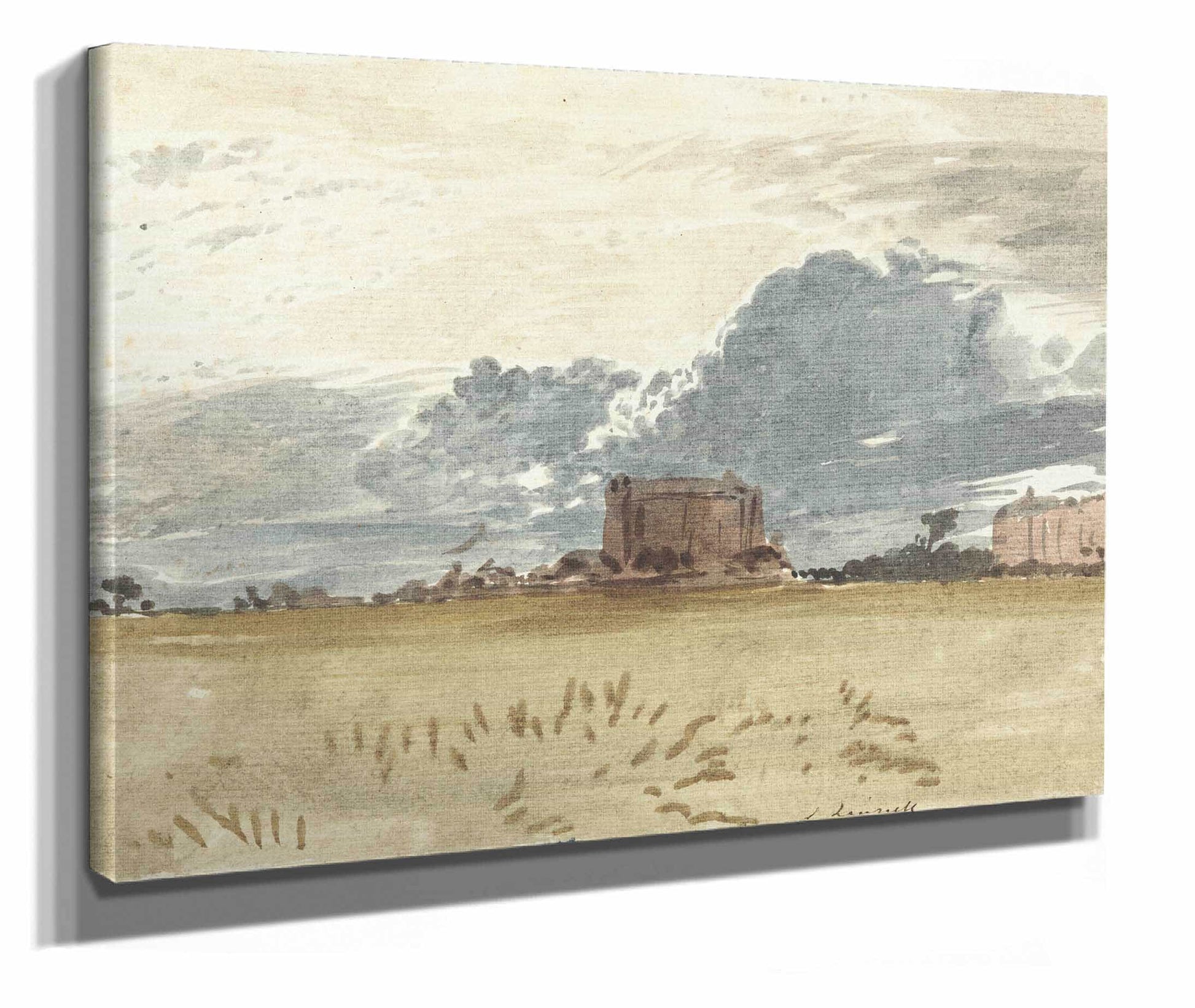 A View Of The Fens by John Linnell