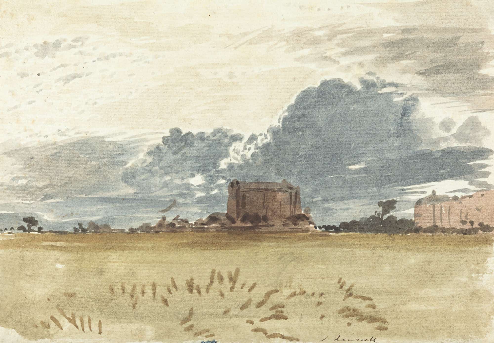 A View Of The Fens by John Linnell