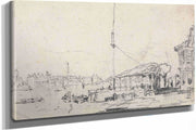 A View Of The Scheldt by David Cox