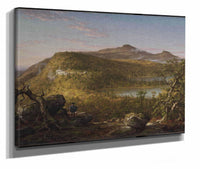 A View Of The Two Lakes And Mountain House Catskill Mountains Morning by Thomas Cole
