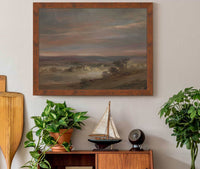 A View On Hampstead Heath Early Morning by John Constable