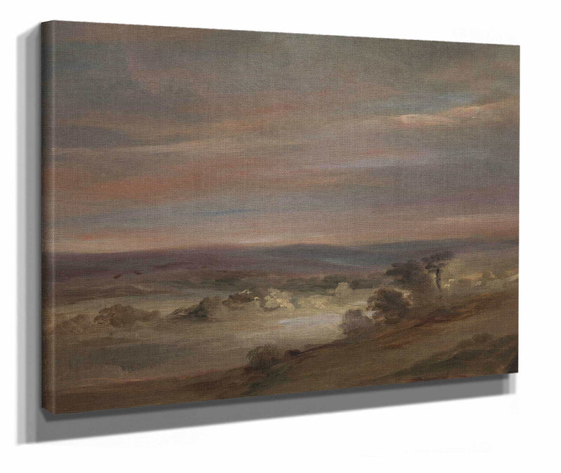 A View On Hampstead Heath Early Morning by John Constable