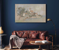 A Villa Near The Sea by Hercules Brabazon Brabazon