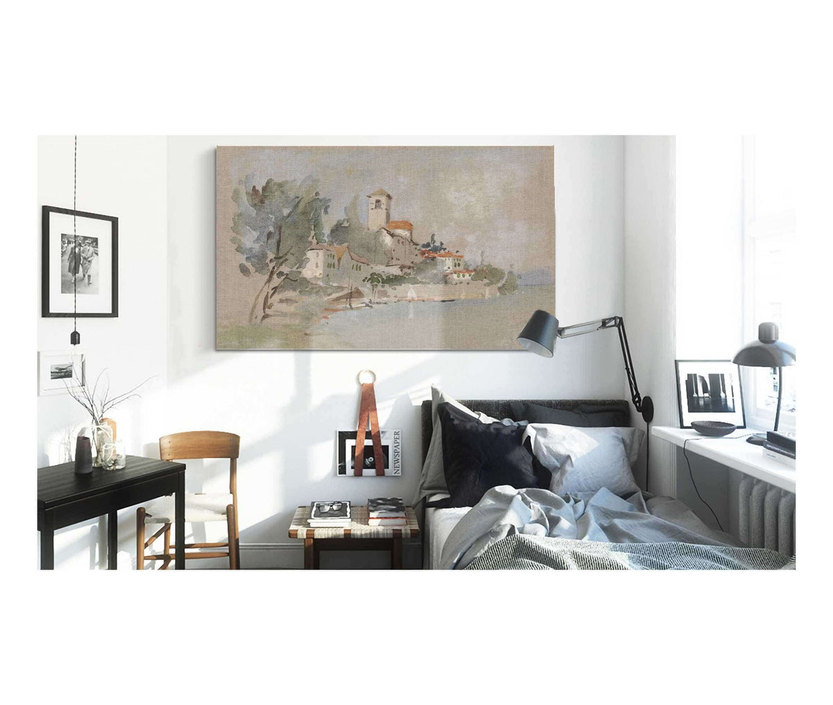 A Villa Near The Sea by Hercules Brabazon Brabazon