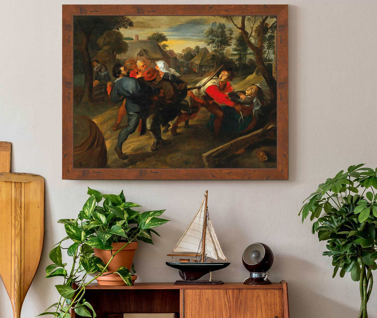 A Village Brawl by Jan Brueghel The Younger