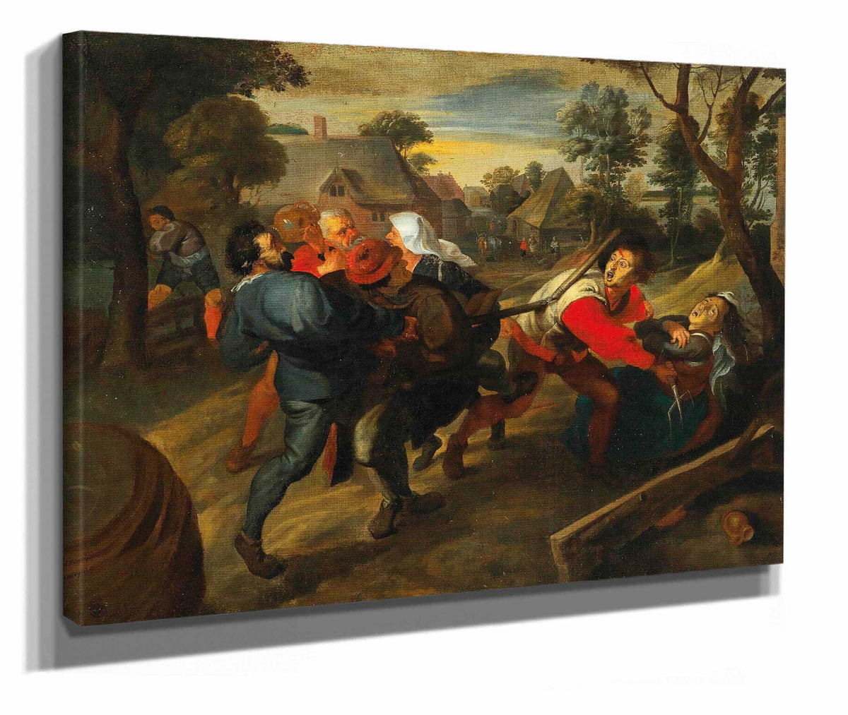 A Village Brawl by Jan Brueghel The Younger