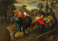 A Village Brawl by Jan Brueghel The Younger