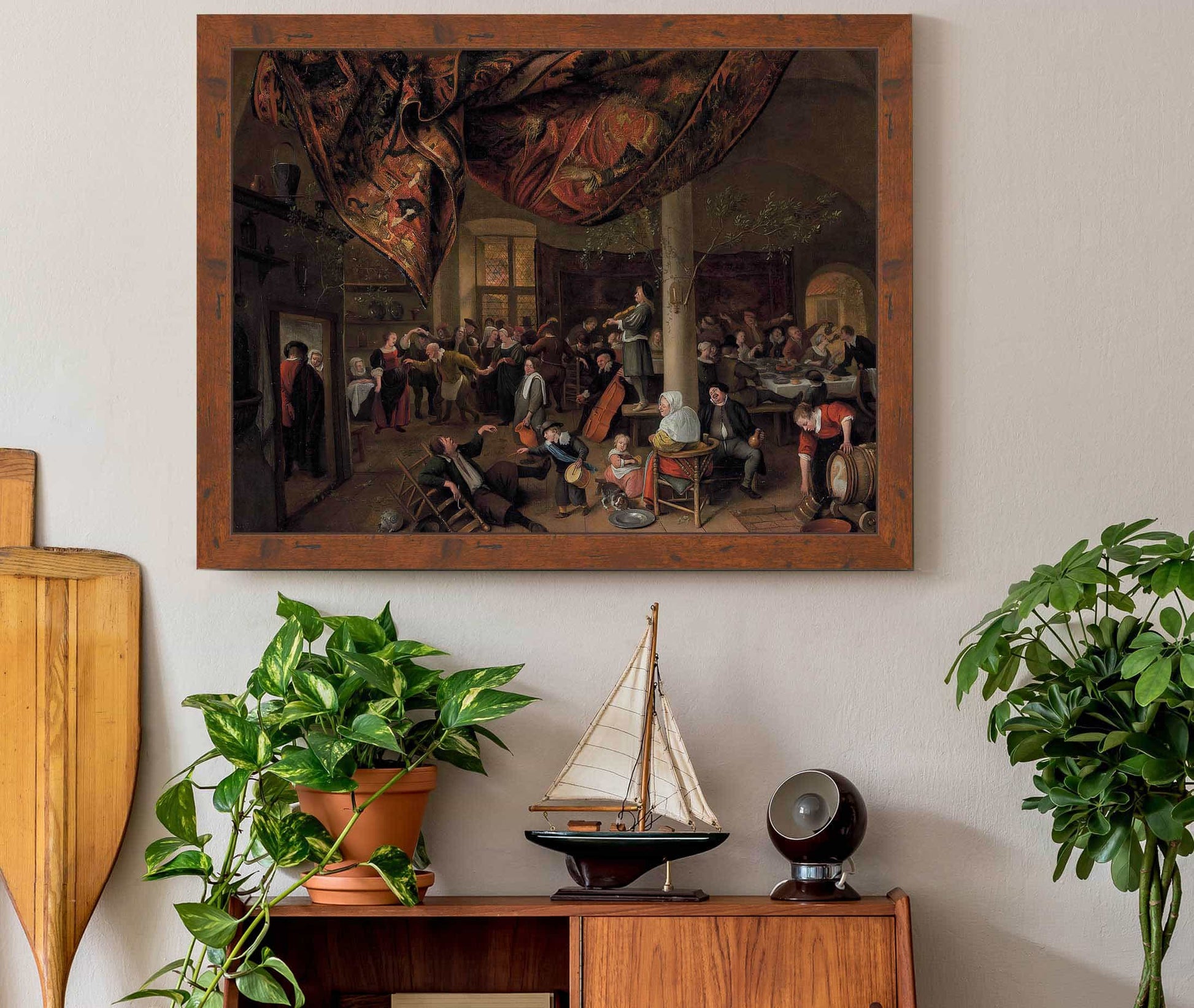 A Village Wedding by Jan Steen